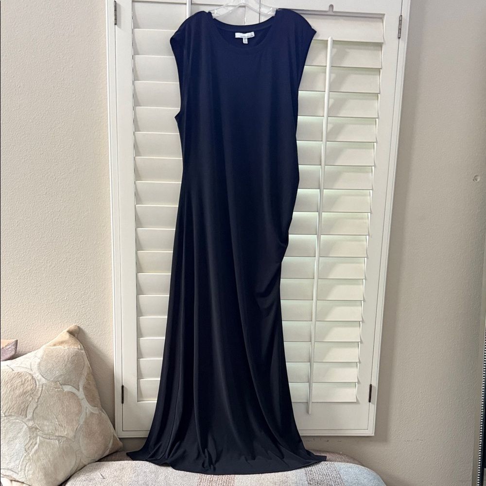 Elegant Black Sleeveless Maxi Dress By Fourteenth Place